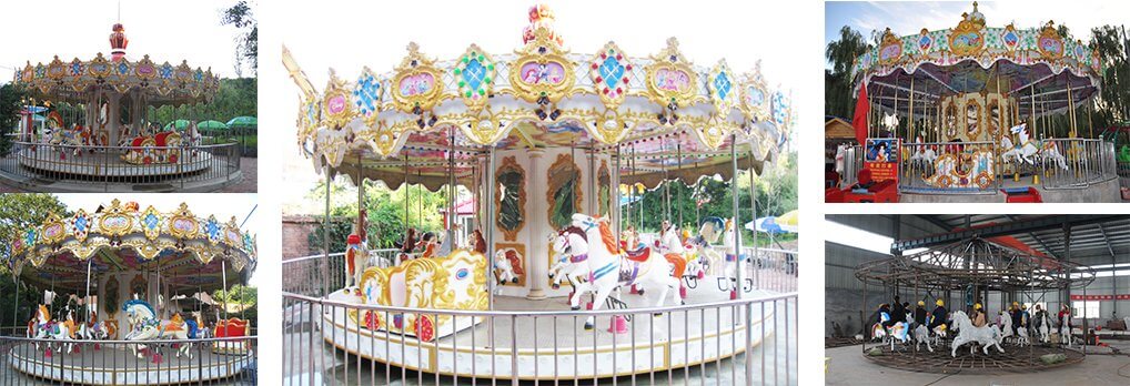 Great 24 Seats Carousel Rides amusement rides 24 seats carousel supplier in China