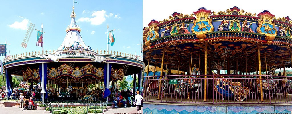 Beautiful 68P Carousel Rides 68 seats carousel