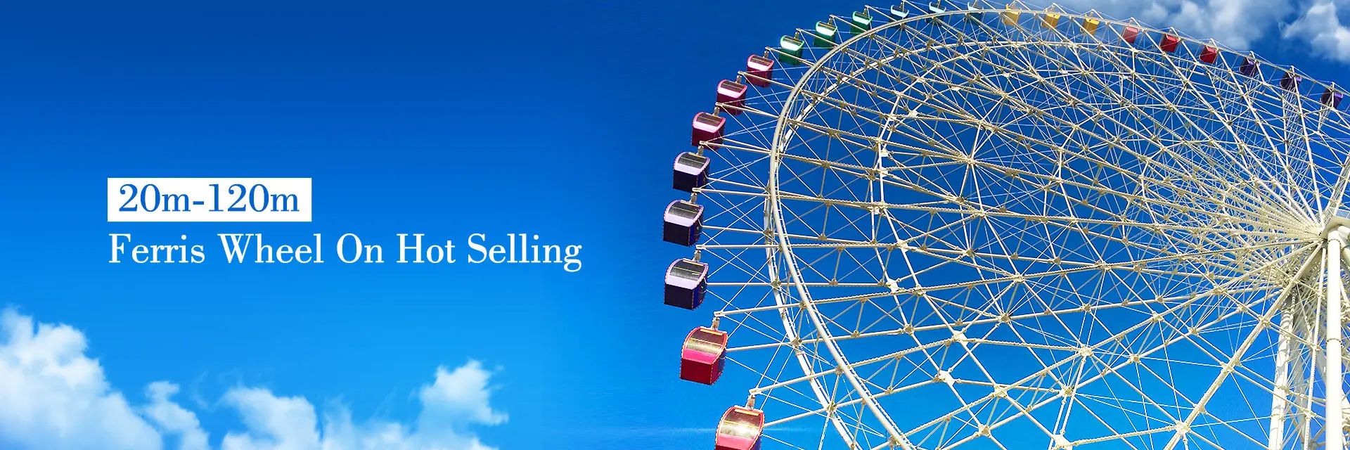 20m-120m Ferris Wheel on Hot Selling